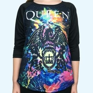 Queen - Glorious 3/4 sleeve blouse